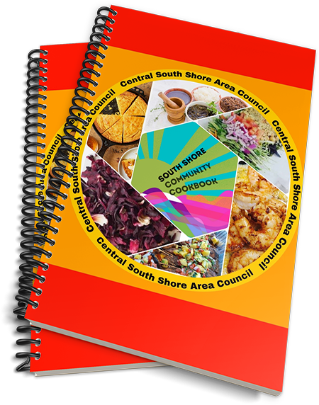 Community cookbook cover of South Shore Community Cookbook