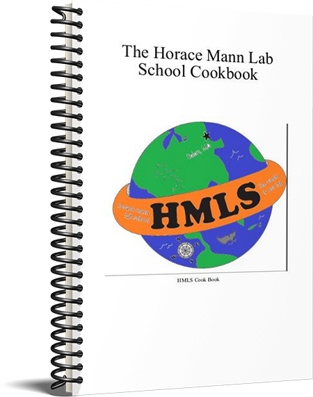 School Fundraising cookbook cover of The Horace Mann Lab School cookbook