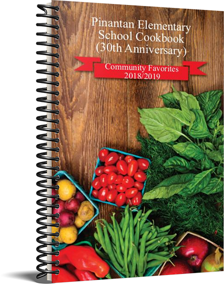 Profitable School Fundraising cookbook cover of Pinantan Elementary School Cookbook