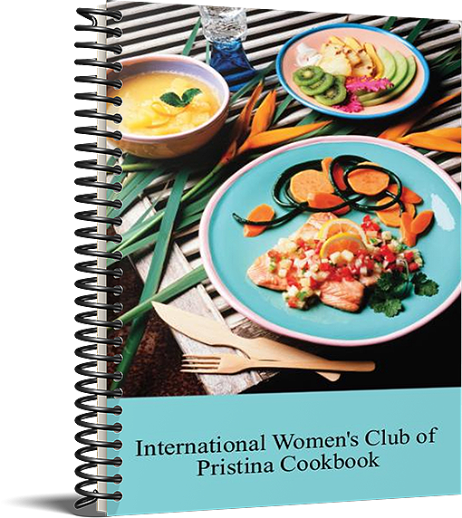 Profitable Fundraising cookbook for International Women's Club of Pristina Cookbook Project